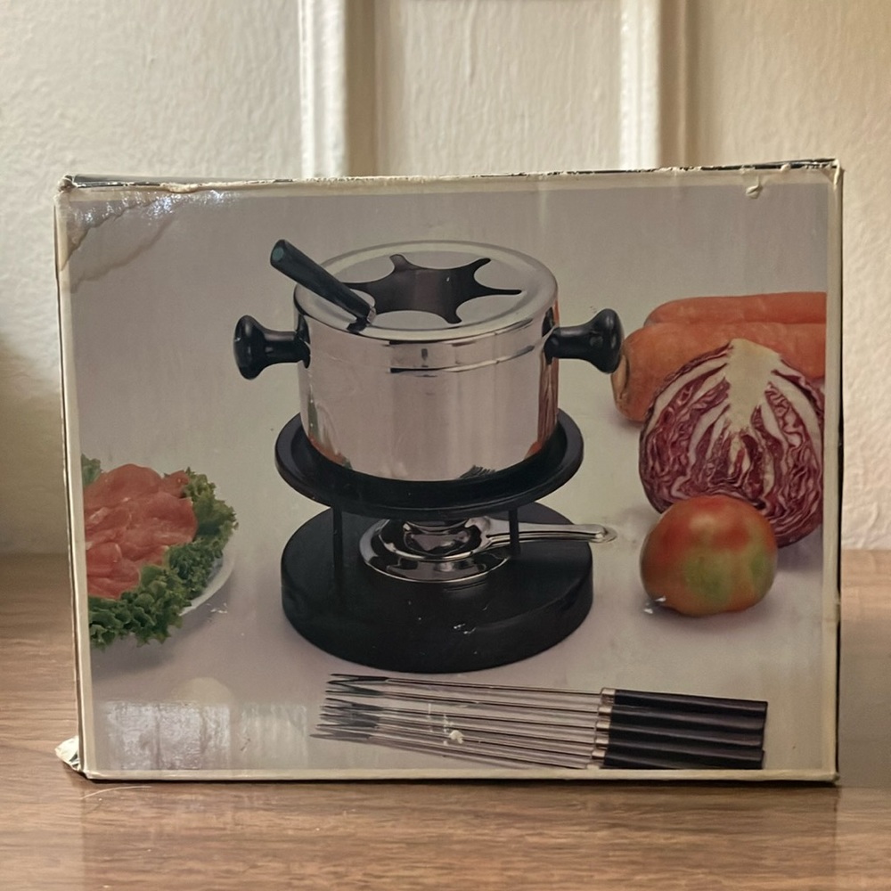 Stainless steel Fondue Set